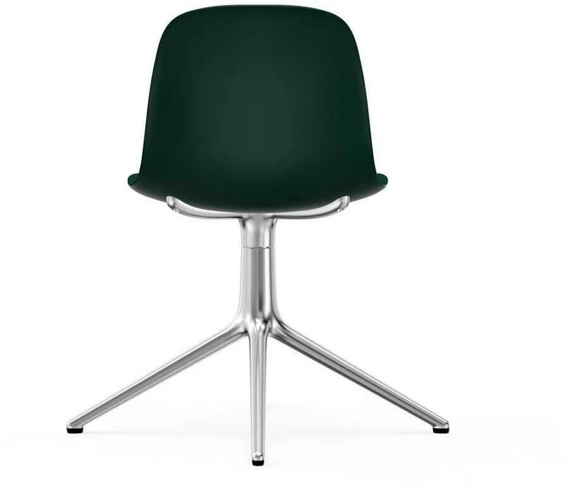 Chaise de bureau en polypropylène verte Swivel 4L vert - Normann Copenhagen