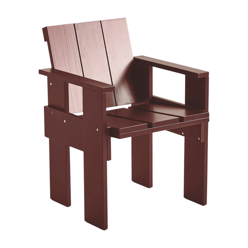 Chaise d'extérieur en pin Iron red Crate - Hay