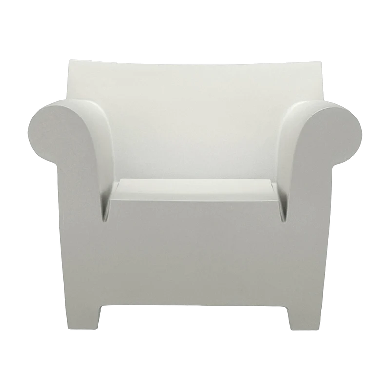Fauteuil de jardin blanc 102 cm Bubble Club - Kartell
