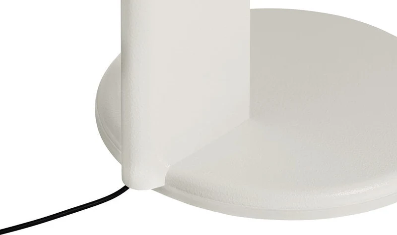 Table d'appoint en acier blanc 56 cm Lolly - Hem
