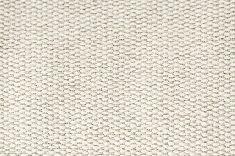 Fauteuil lounge en coton naturel et acier Puffy - Hem