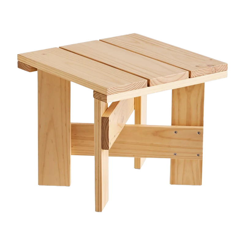 Table basse d'extérieur en pin naturel Crate - Hay