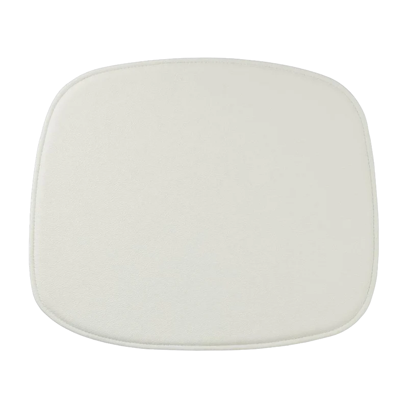 Coussin d'assise en cuir blanc sorensen ultra 52 x 39 cm Form - Normann Copenhagen