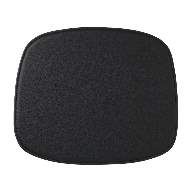 Coussin d'assise en cuir noir sorensen ultra 54 x 39 cm Form - Normann Copenhagen