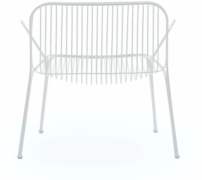 Fauteuil de jardin en acier blanc Hiray - Kartell