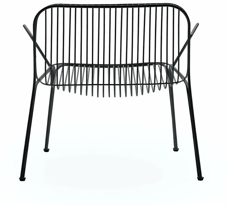 Fauteuil de jardin en acier noir Hiray - Kartell