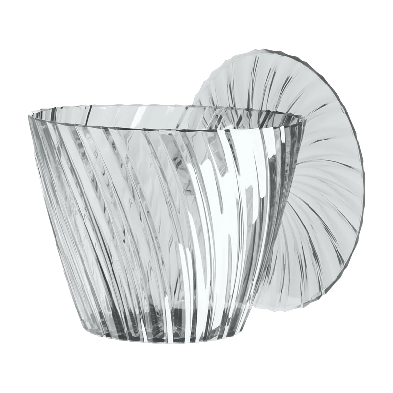Table d'appoint transparente 35 cm Sparkle - Kartell
