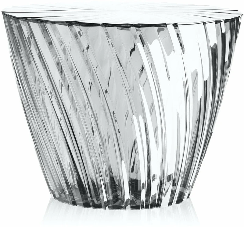 Table d'appoint transparente 35 cm Sparkle - Kartell