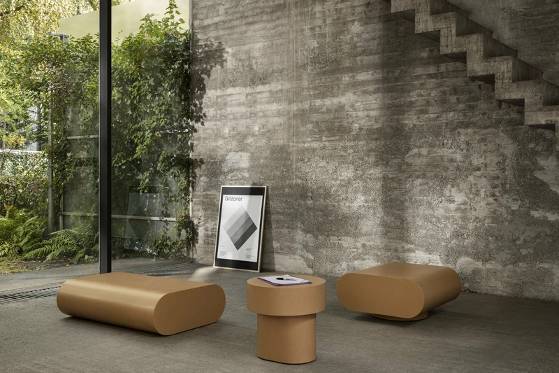 Table d'appoint en bois Stump - Hem