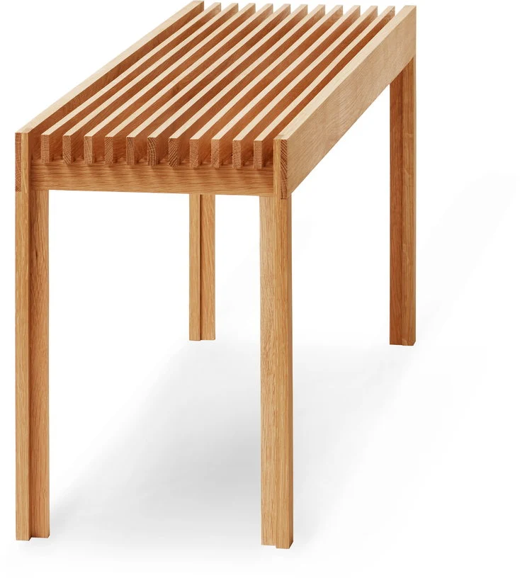 Banc en chêne massif 110 cm Lightweight - Form & Refine