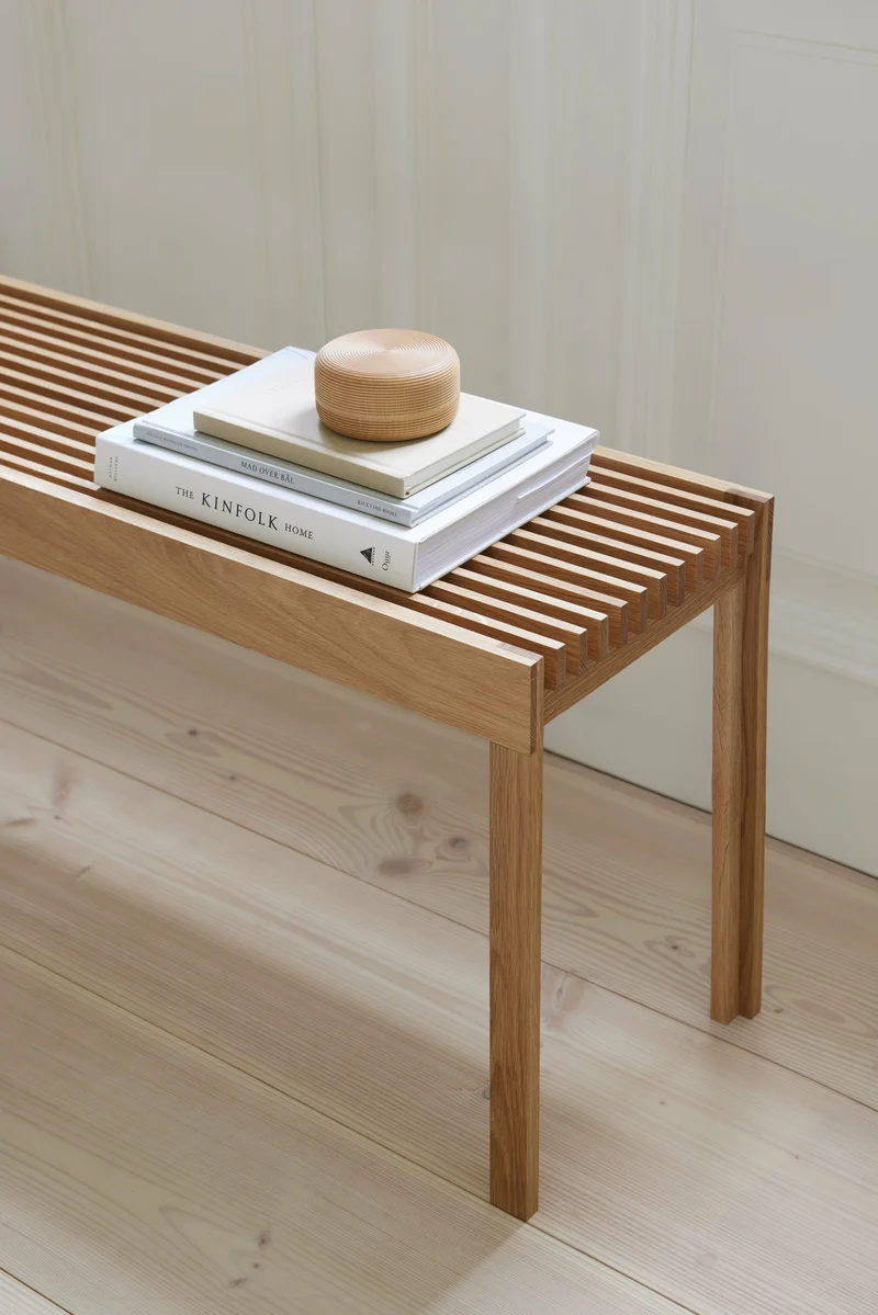 Banc en chêne massif 110 cm Lightweight - Form & Refine