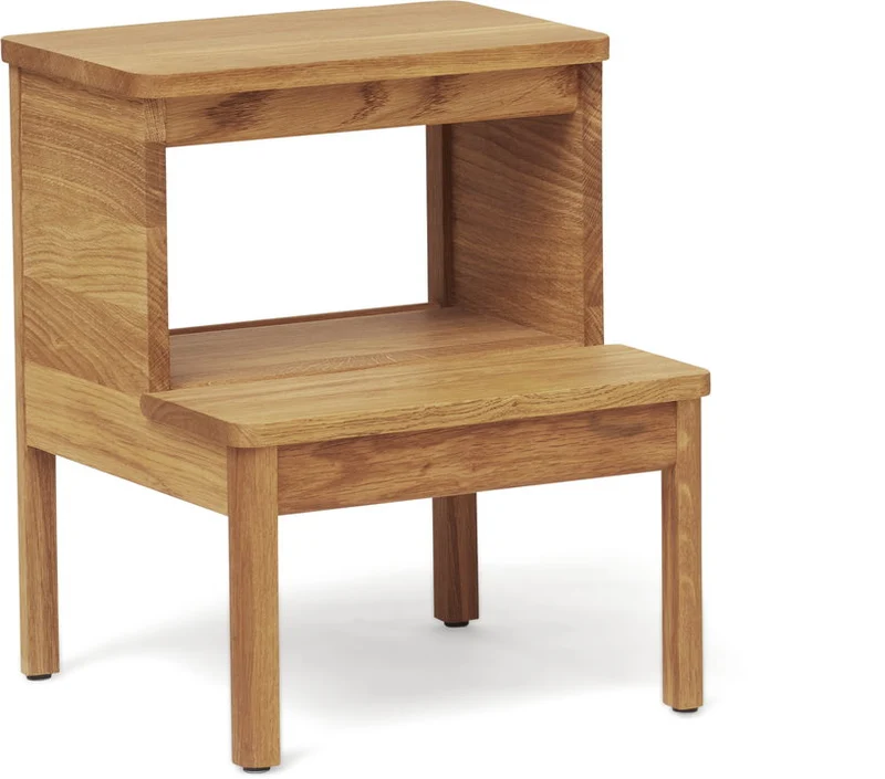 Tabouret en chêne massif naturel 45 cm A line - Form & Refine