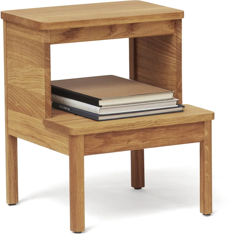 Tabouret en chêne massif naturel 45 cm A line - Form & Refine