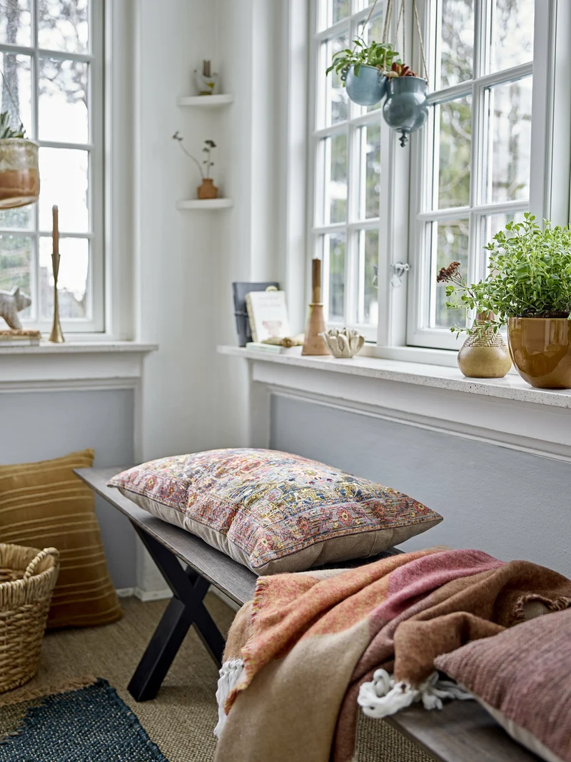 Maldon Bench Brown 100% Oak - Bloomingville