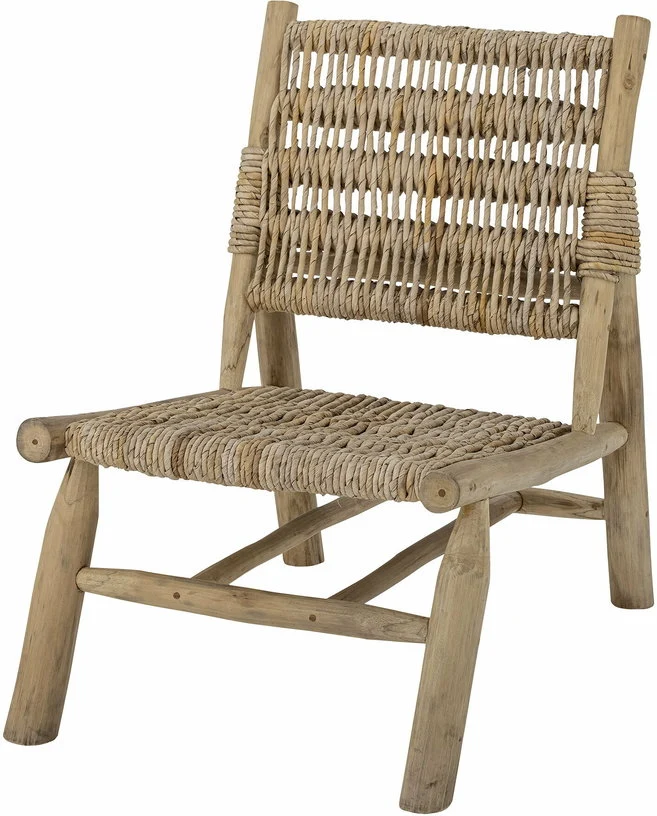 Fauteuil en feuille de bananier marron 57 x 81 cm Ruthy - Bloomingville