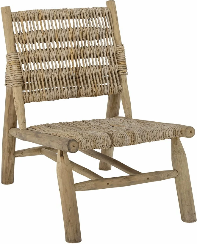 Fauteuil en feuille de bananier marron 57 x 81 cm Ruthy - Bloomingville