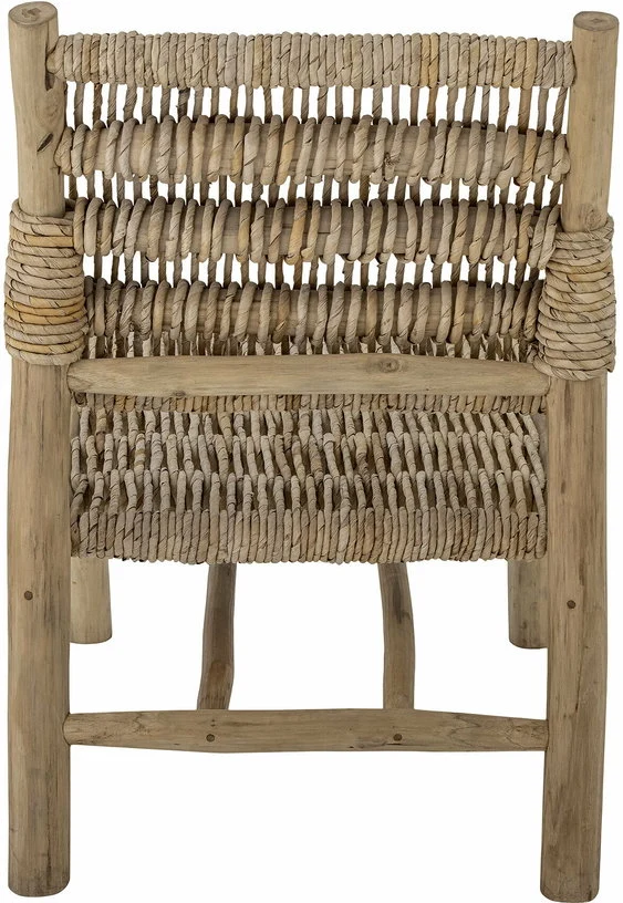 Fauteuil en feuille de bananier marron 57 x 81 cm Ruthy - Bloomingville