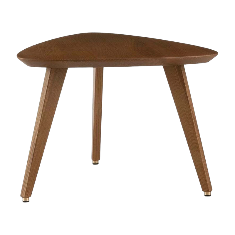 Table basse triangulaire en frêne foncé 38 cm Série 366 - 366 Concept