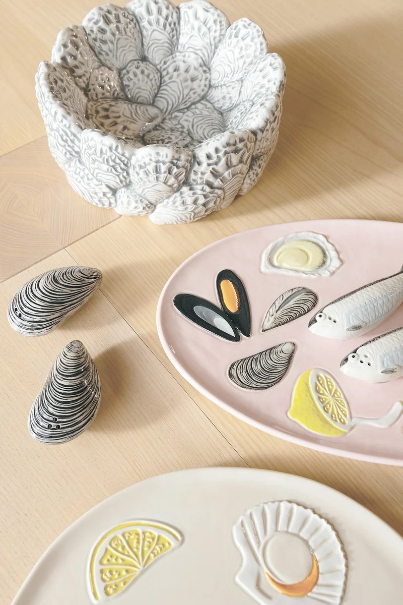 Bol en dolomite gris 19 cm Oyster - &Klevering