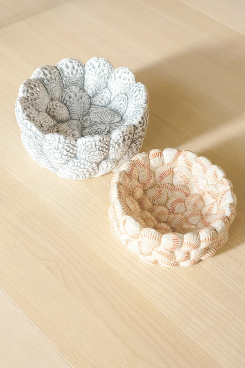 Bol en dolomite gris 19 cm Oyster - &Klevering