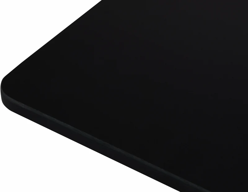 Table carrée en acier inoxydable et stratifée Chop - Hem