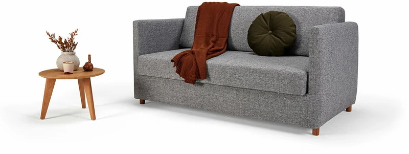 Canapé-lit 2 places gris granite Olan - Innovation Living