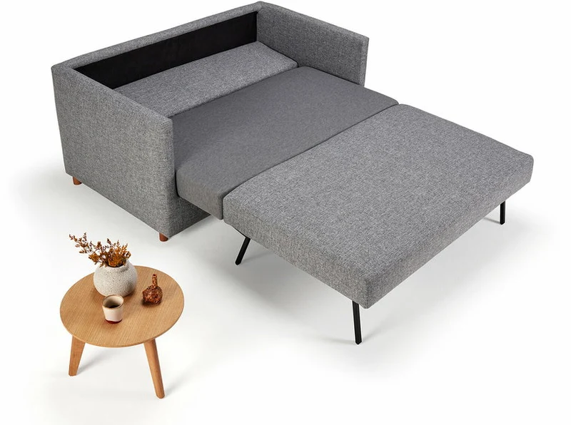 Canapé-lit 2 places gris granite Olan - Innovation Living