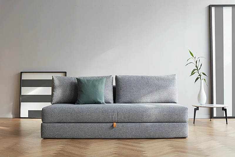 Canapé-lit 2 places gris granite Osvald - Innovation Living