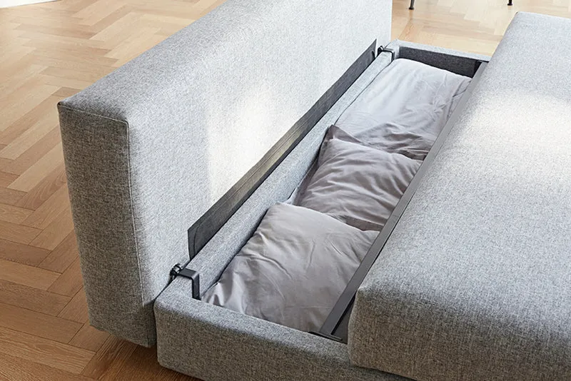 Canapé-lit 2 places gris granite Osvald - Innovation Living
