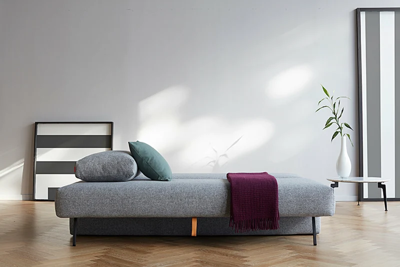 Canapé-lit 2 places gris granite Osvald - Innovation Living