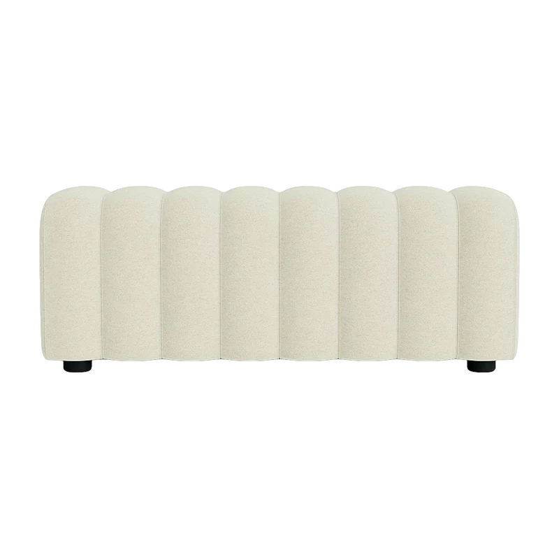 Banc en tissu barnum bouclé 24 Studio - NORR11