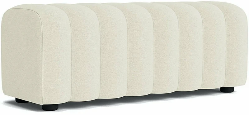 Banc en tissu barnum bouclé 24 Studio - NORR11