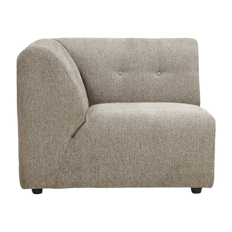 Module d'angle gauche beige Vint - HKliving