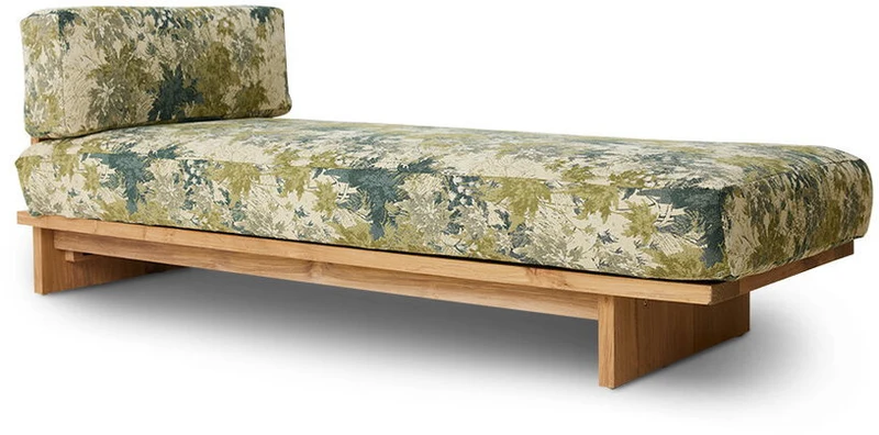 Banquette d'extérieur Teck Botanique - HKLIVING
