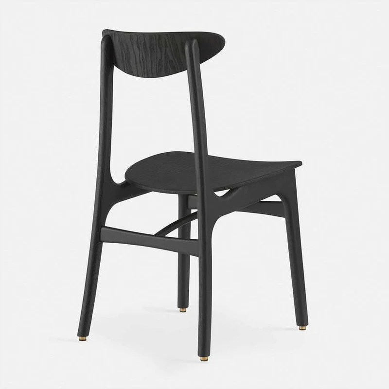Chaise en frêne noir 52 x 45 Timber - 366 Concept