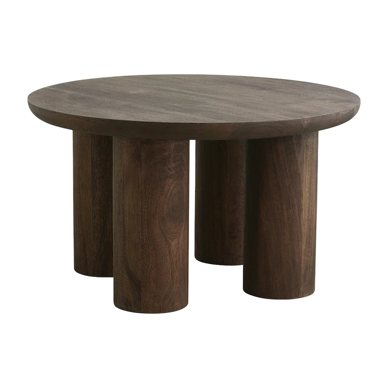 Table basse en bois de manguier marron 40 x 70 cm Helin - Nordal