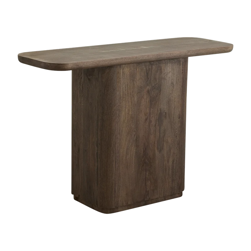 Console en bois de manguier marron 120 x 80 cm Toke - Nordal