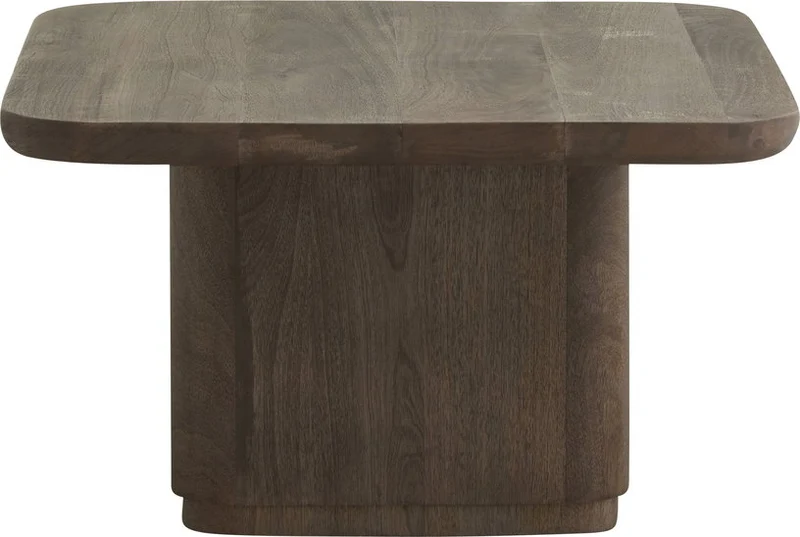 Table basse en bois de manguier marron 70x70x40cm Toke - Nordal