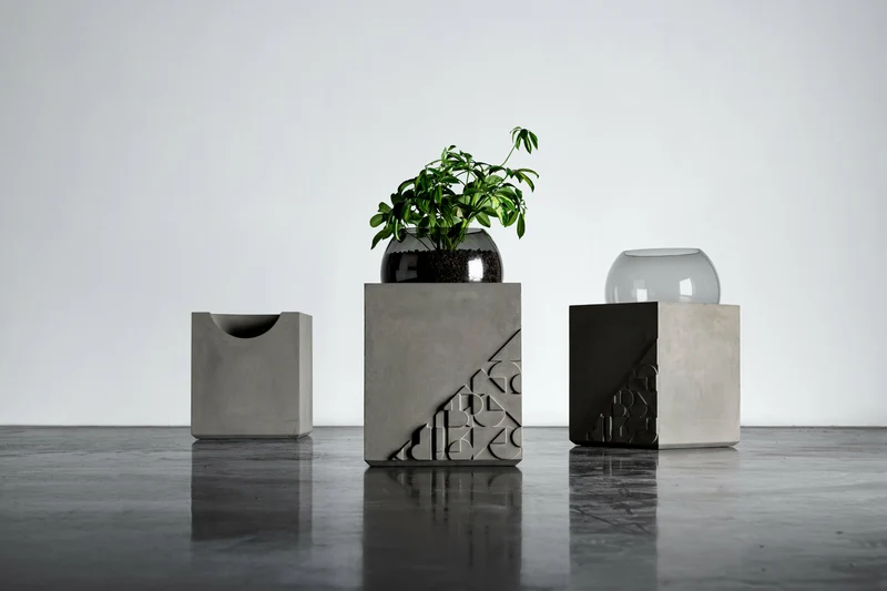 Table d'appoint Curb - Lyon Béton