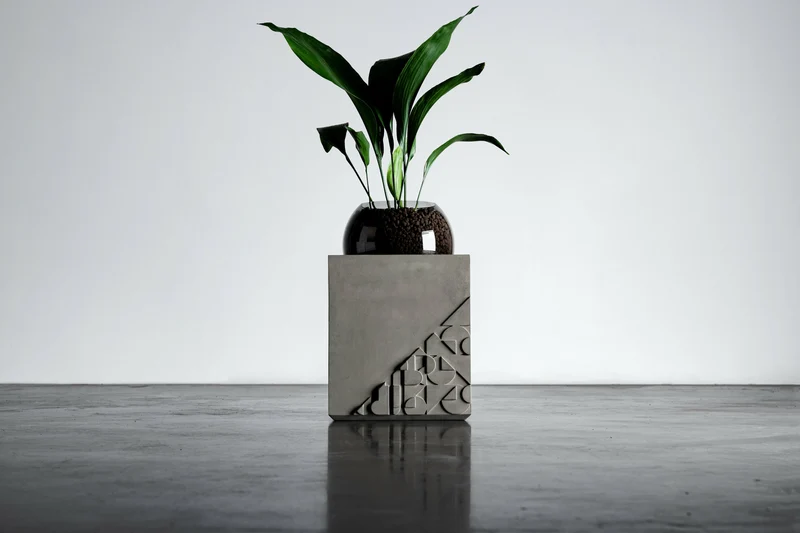 Table d'appoint Curb - Lyon Béton