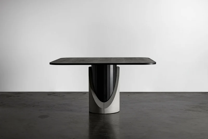 Table à manger carrée Sharp - Lyon Béton