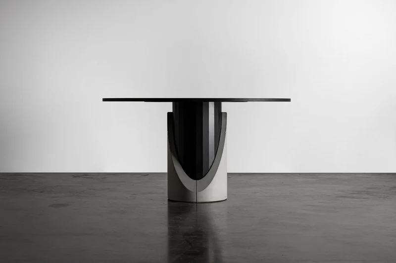 Table à manger ronde Sharp - Lyon Béton