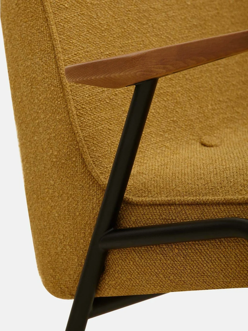 Chaise de bar en frêne foncé 65 cm Timber - 366 Concept