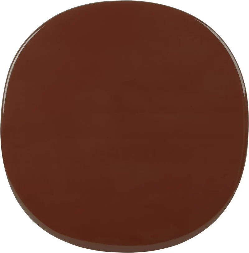 Table basse en céramique rouge rocheux 60x60 cm Carmel - Gubi