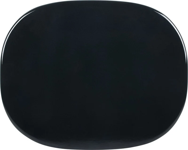 Table basse en céramique noir minuit 87,5x70 cm Carmel - Gubi