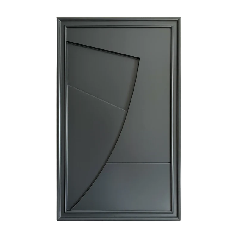 Tableau en bois noir 80 cm Arch - Likya