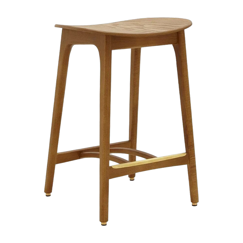 Tabouret de bar en frêne 75 cm Timber - 366 Concept