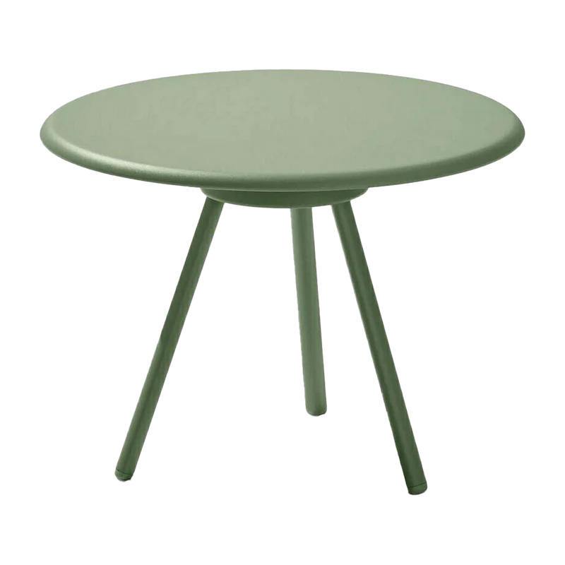 Table basse en aluminium vert 62 x 45 cm Zebra - Fast Spa