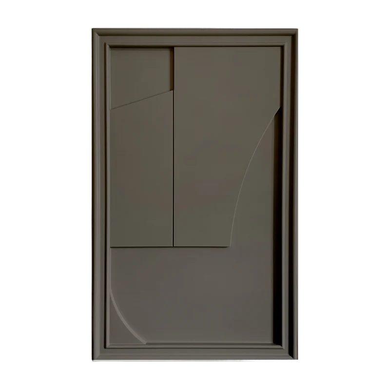 Tableau en bois beige cocoa 80 cm Verge - Likya
