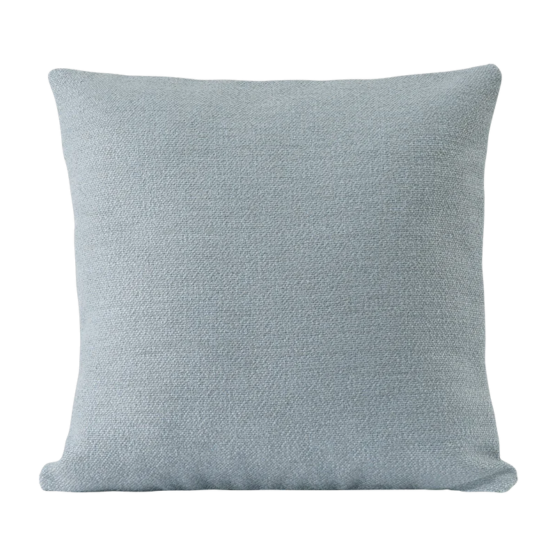 Coussin à double face bleu clair et vert 45 x 45 cm Mingle - Muuto